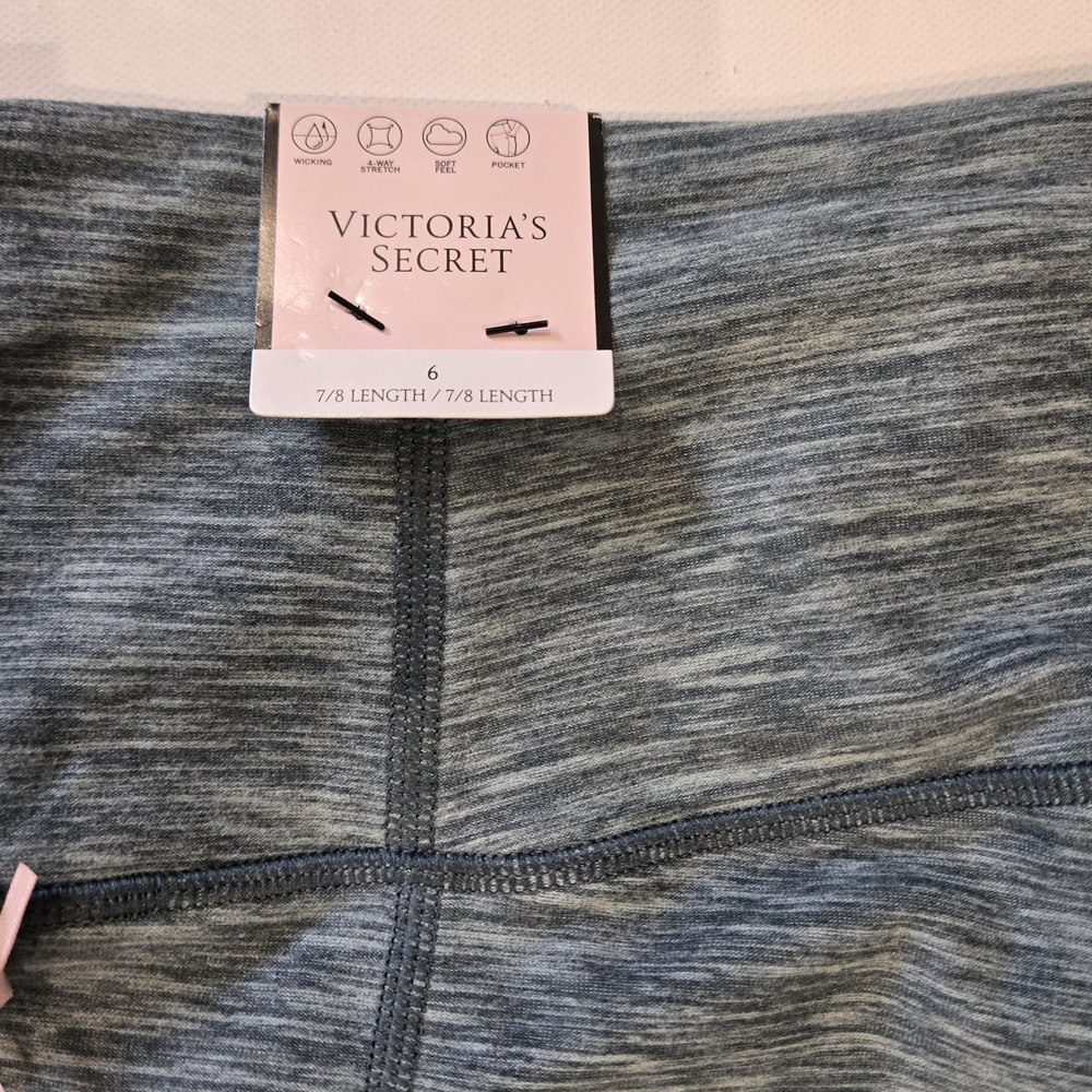 NWT- VSX LUXMarl Heather Sage 7/8 Legging Women's Size 6 - Picture 13 of 14